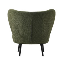 Aleyn Corduroy Velvet Wing Back Chair